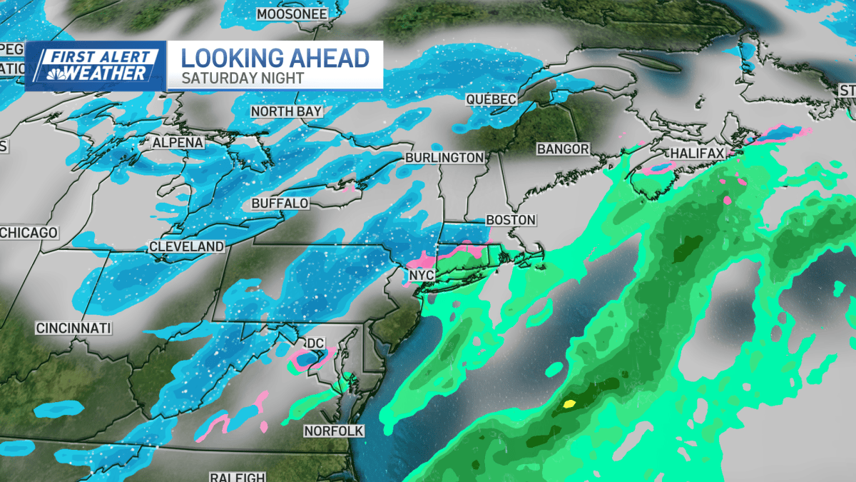 Boston MA weather forecast: Snow possible this weekend – NBC Boston