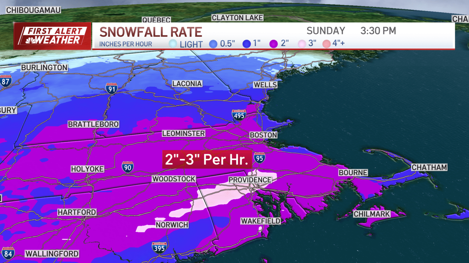 Winter storm warning in Mass. How much snow is expected in Boston – NBC ...