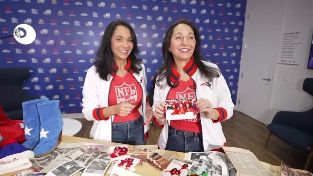 Meet the Patriots' first identical twin cheerleaders