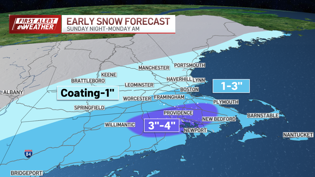 FIRST ALERT: Snow totals rising for Sunday storm. See updated snowfall maps