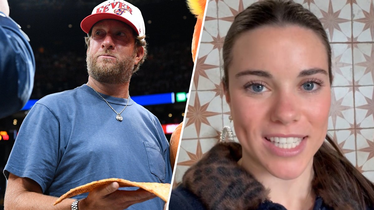 Dave Portnoy does ‘One Bite' pizza review in Needham with Drake Maye's wife