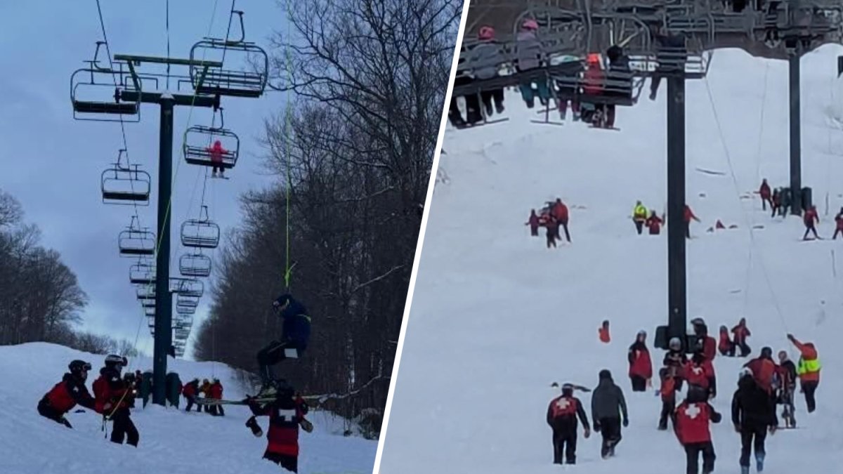 59 people rescued from NH ski lift; 1 person taken to hospital
