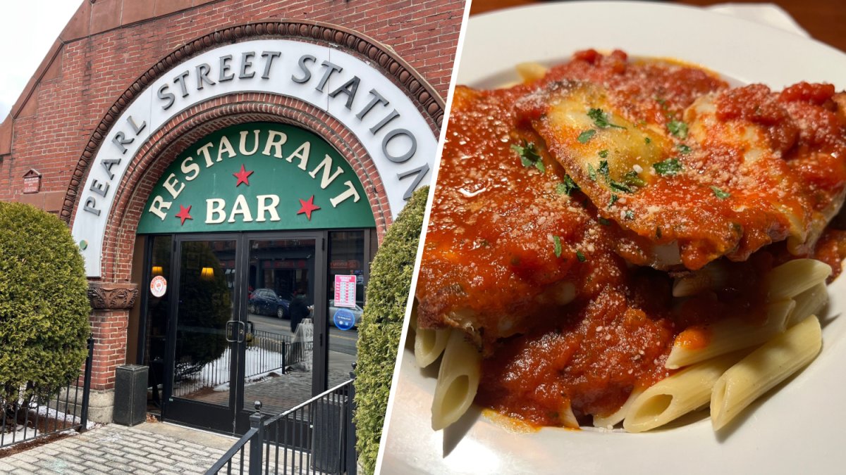 Neighborhood dining at its best at a historic former railroad station north of Boston