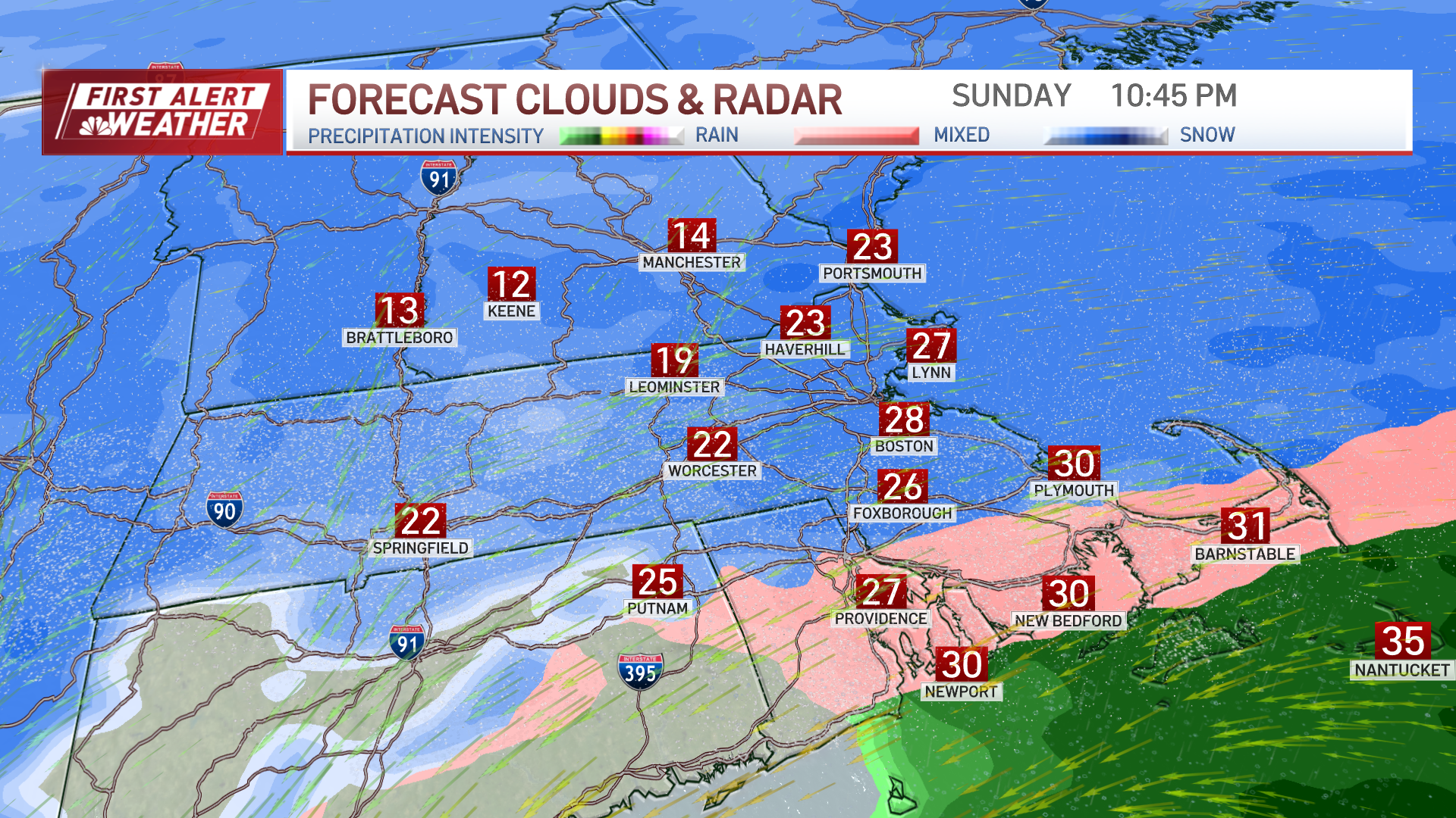 How much snow in Boston so far? Tracking the winter storm – NBC Boston