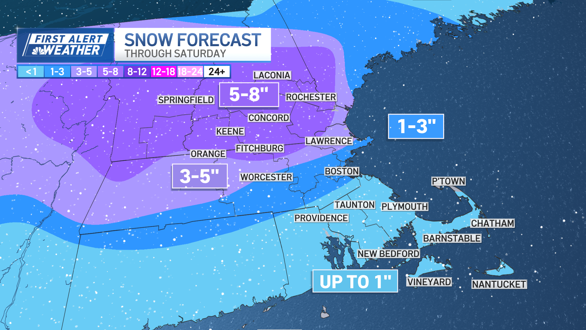 Winter storm Massachusetts: How much snow will we get on Sunday – NBC ...