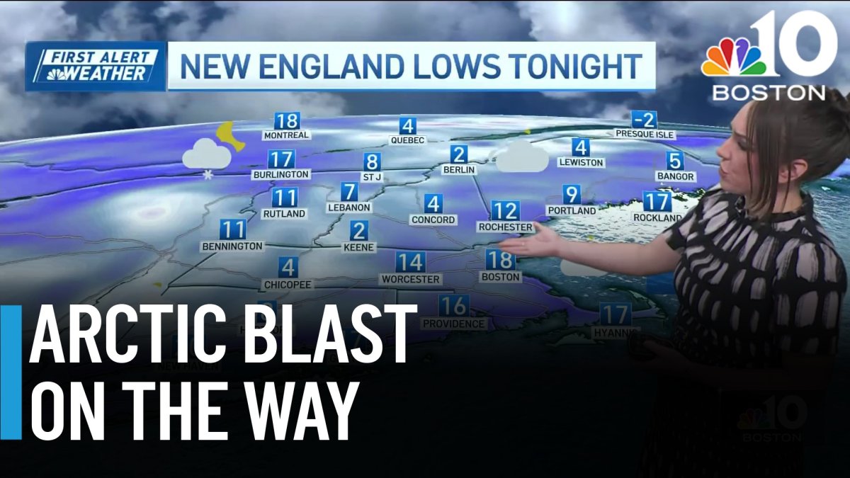 Coldest air of the season on the way this weekend – NBC Boston