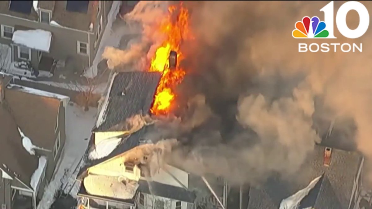 Crews battle massive house fire in Lynn – NBC Boston