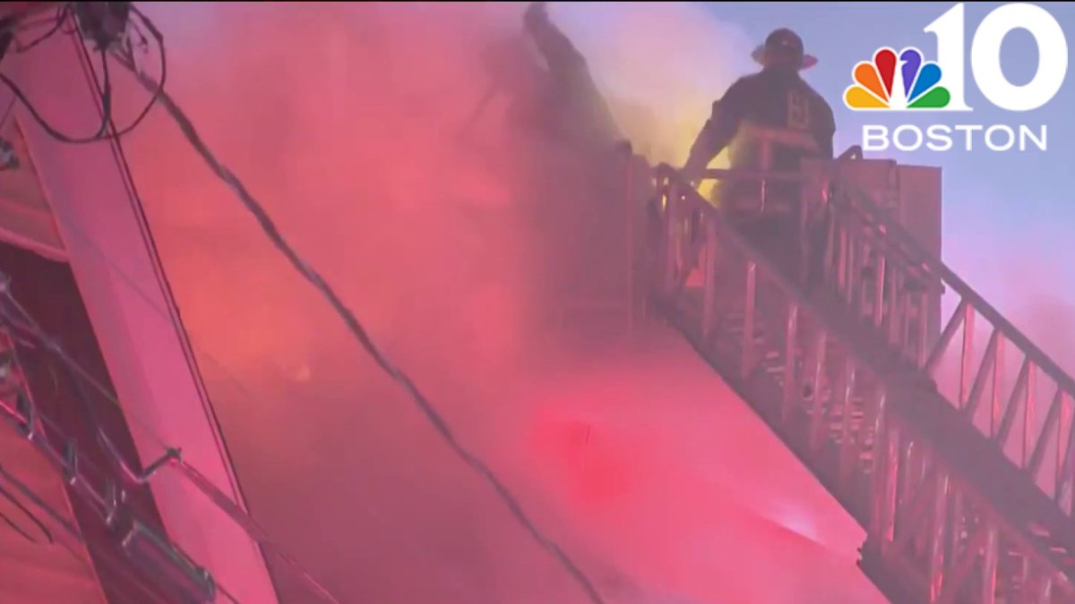 Crews battling house fire in Jamaica Plain – NBC Boston