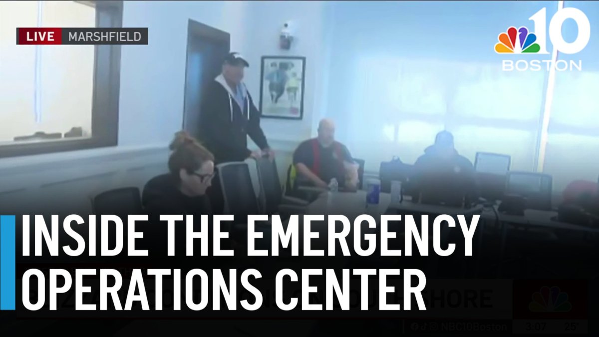 Nbc Operations Inside the Marshfield Emergency Operations Center – NBC Boston
