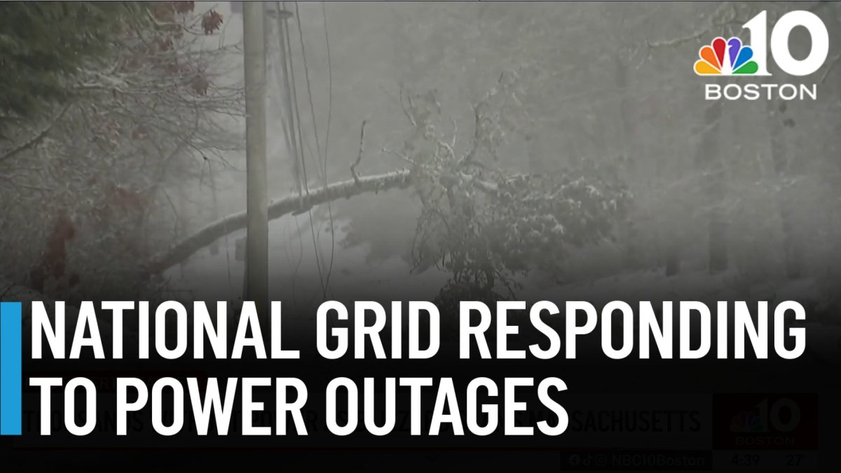 National Grid working to restore power during storm – NBC Boston