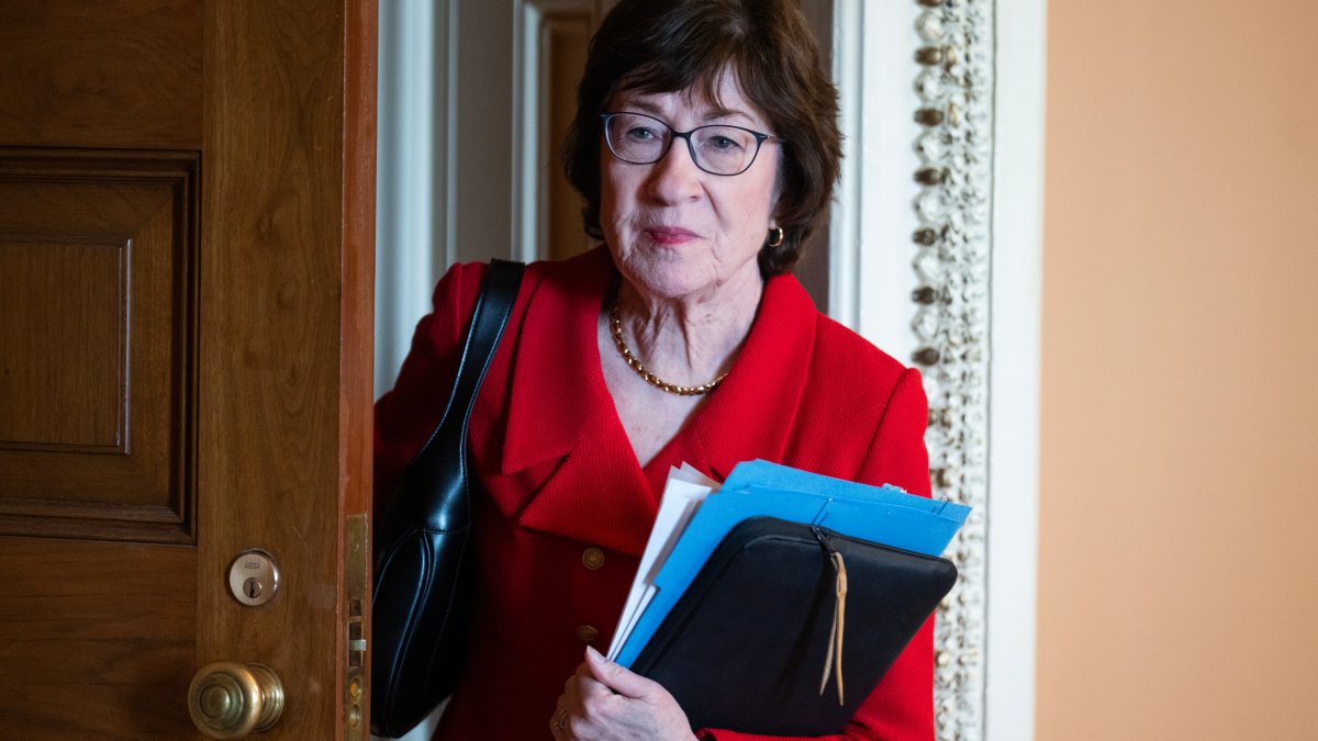 Susan Collins says she's had benign essential tremor for ‘entire' Senate caree...
