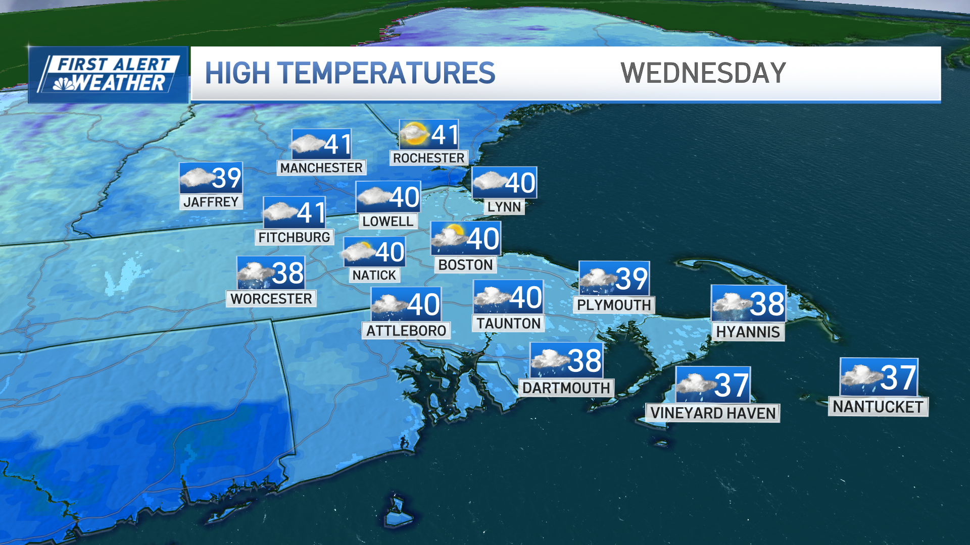 Boston weather: How much snow is Massachusetts getting today? – NBC Boston