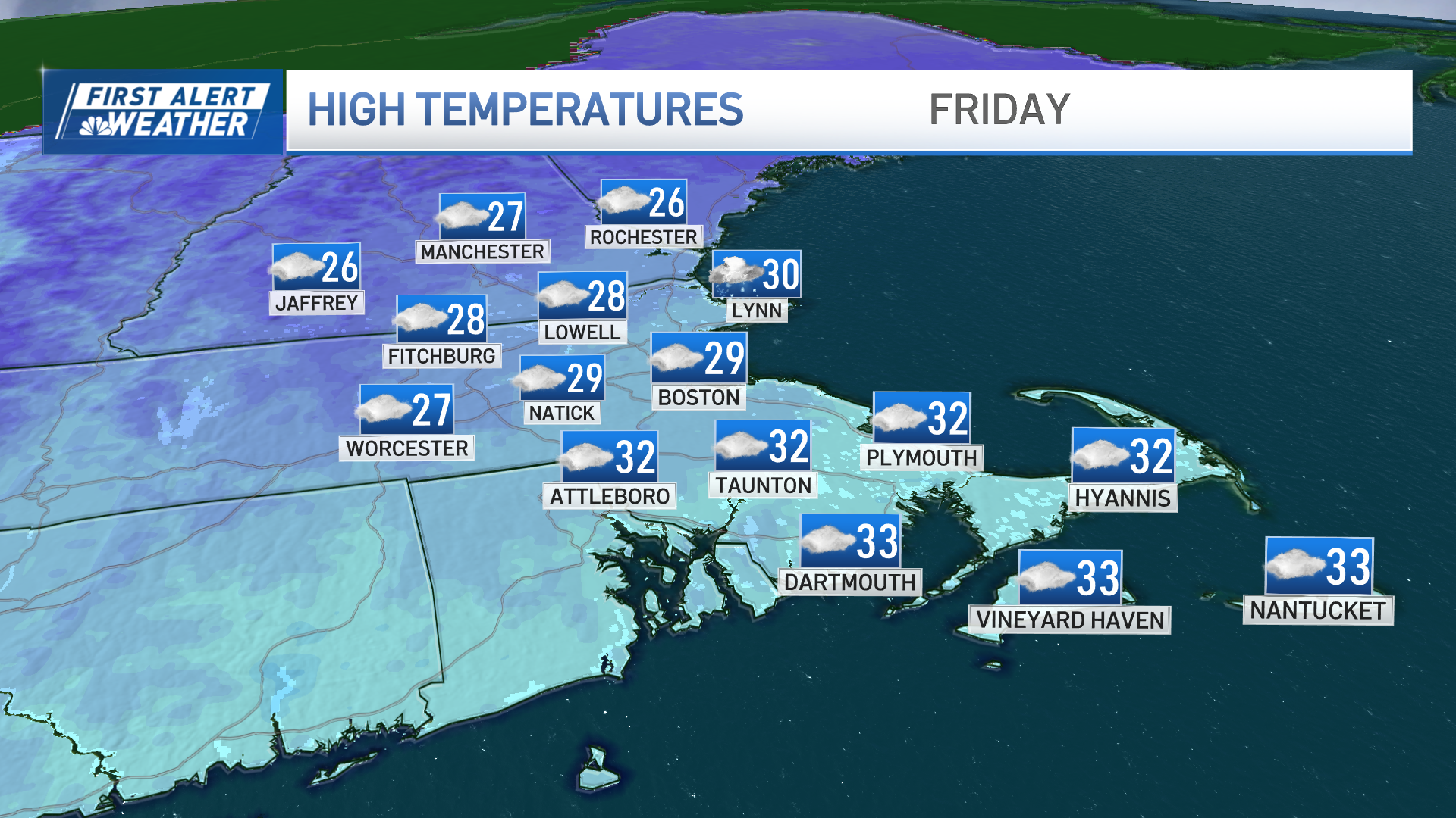 Boston weather: Snow, extreme cold for Massachusetts this weekend – NBC ...