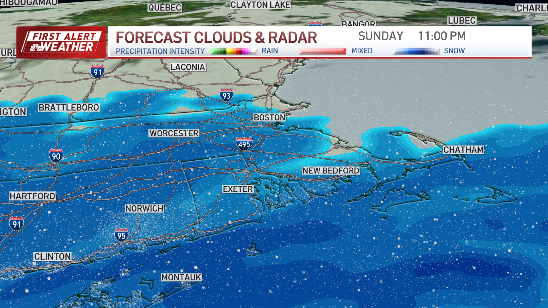 Weather Boston: Storm to bring heavy snow, strong winds – NBC Boston