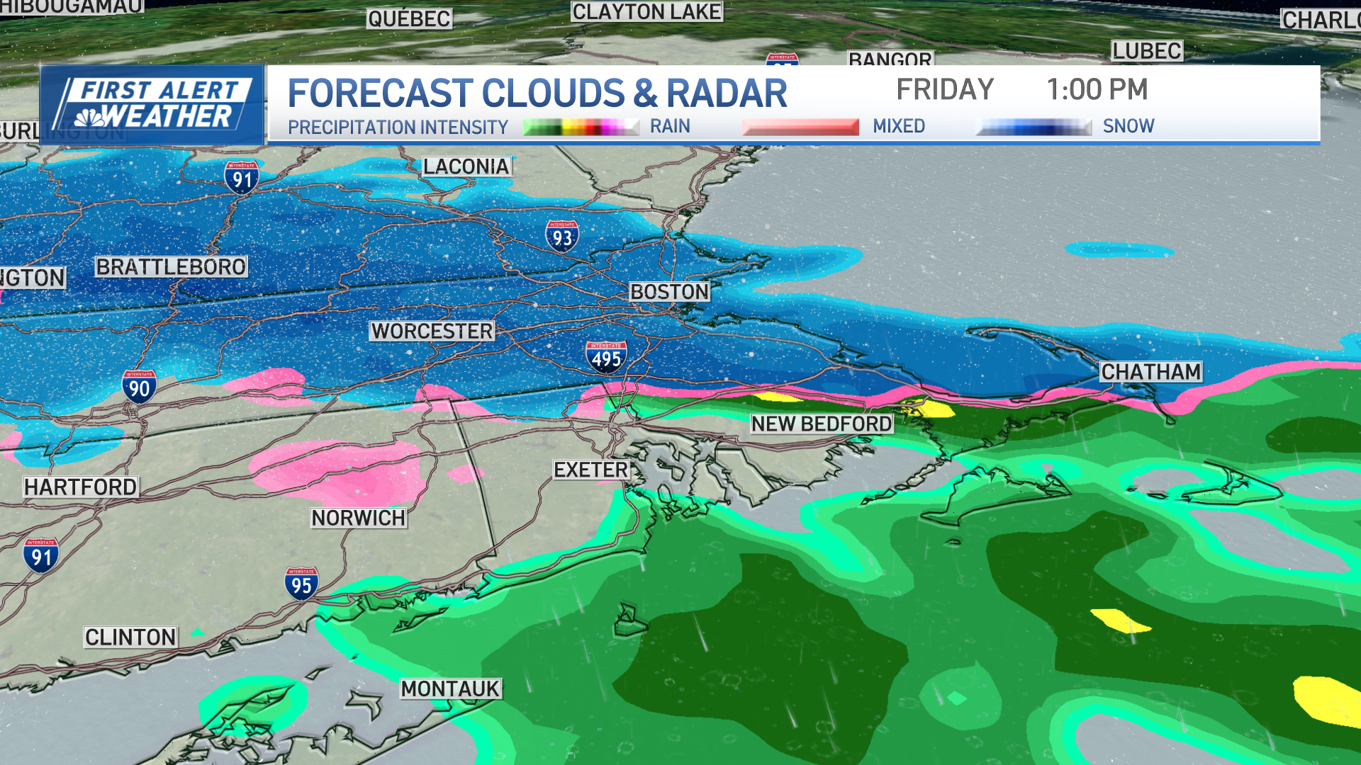 Boston weather: How much snow will Massachusetts get tomorrow? – NBC Boston