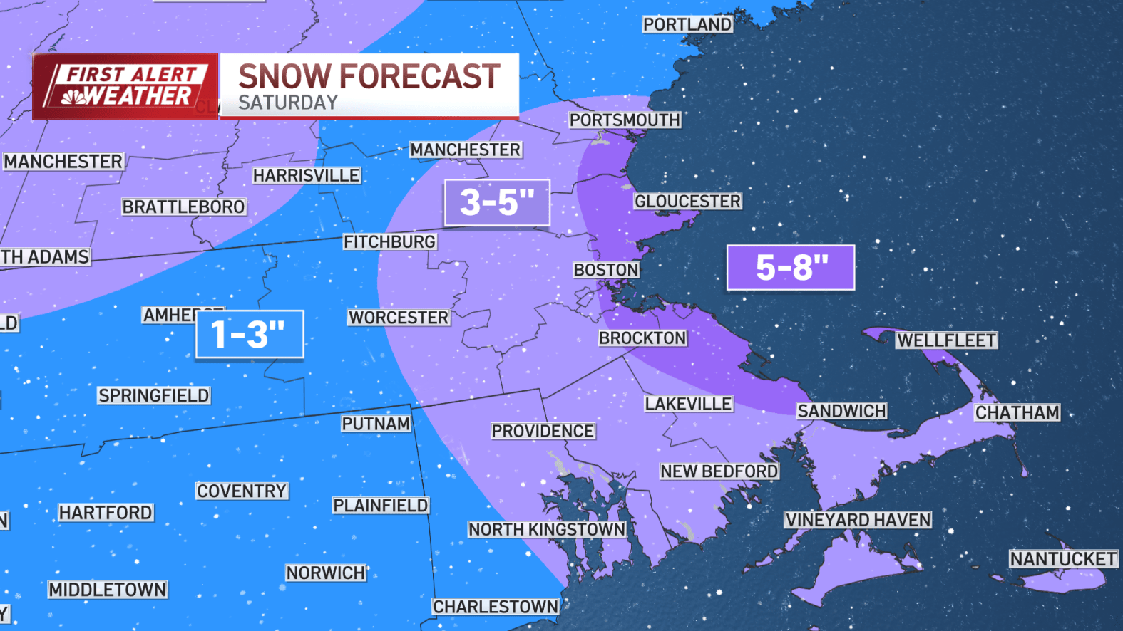Boston Snow Inches How much snow are we getting in Boston today? New forecast, radar – NBC ...