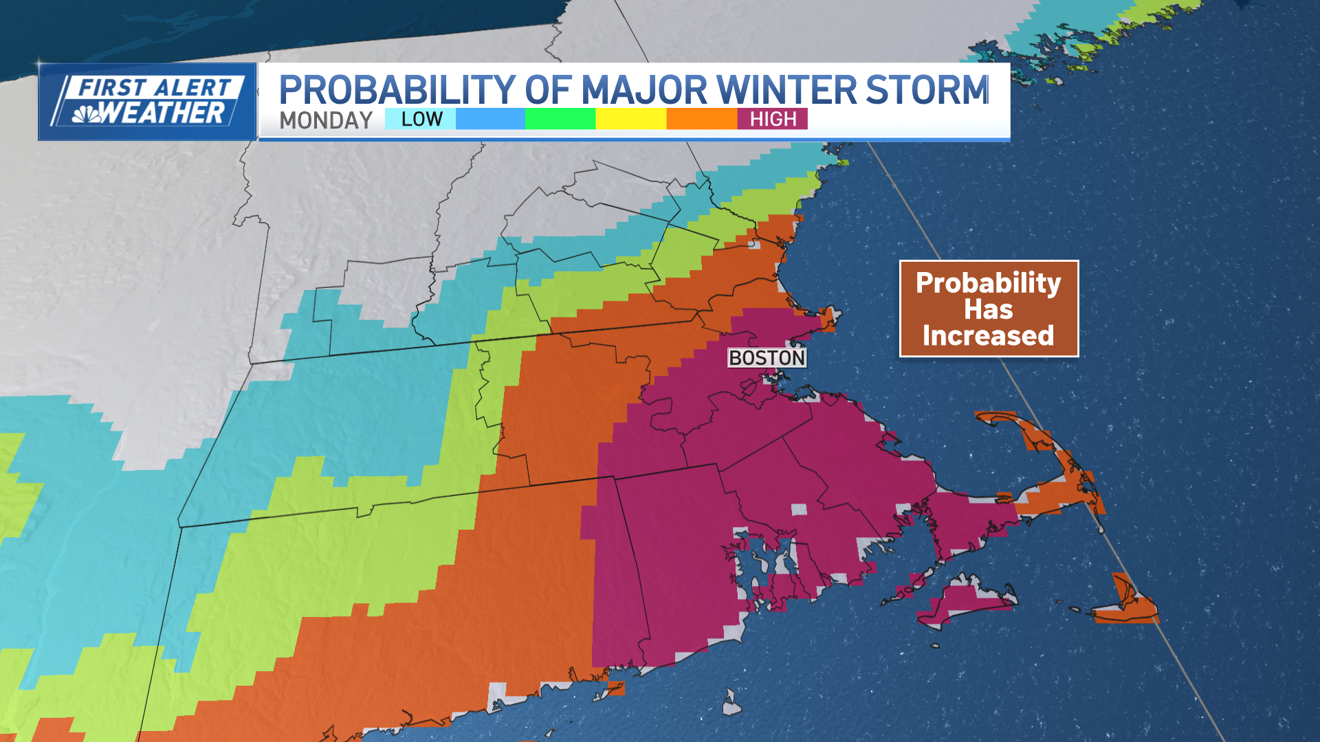 Winter storm Massachusetts: How much snow will we get on Sunday – NBC ...