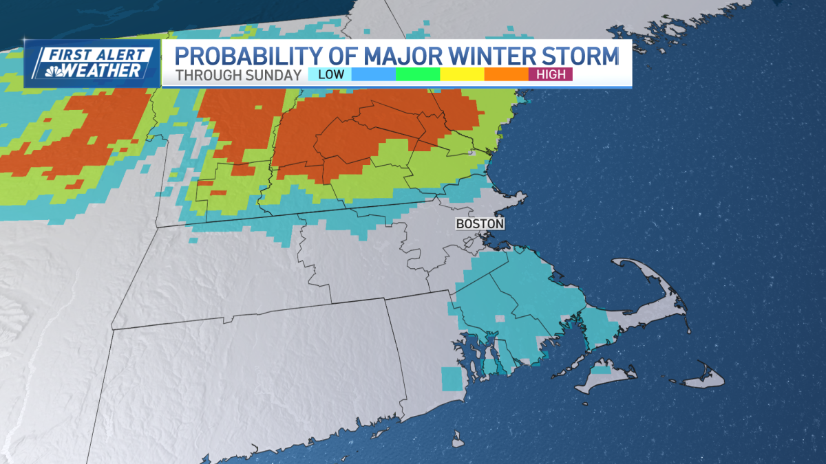 One round passes, 2 more wintry systems eye New England: Timing, snow potential