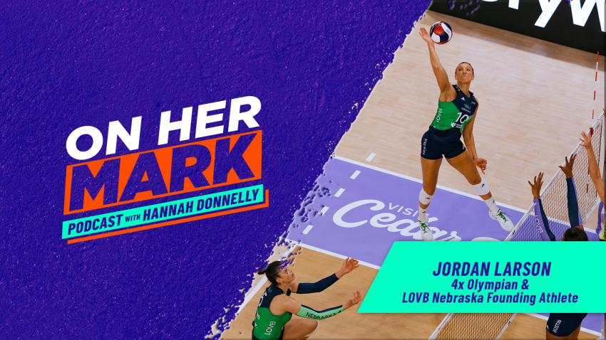 Volleyball star Jordan Larson