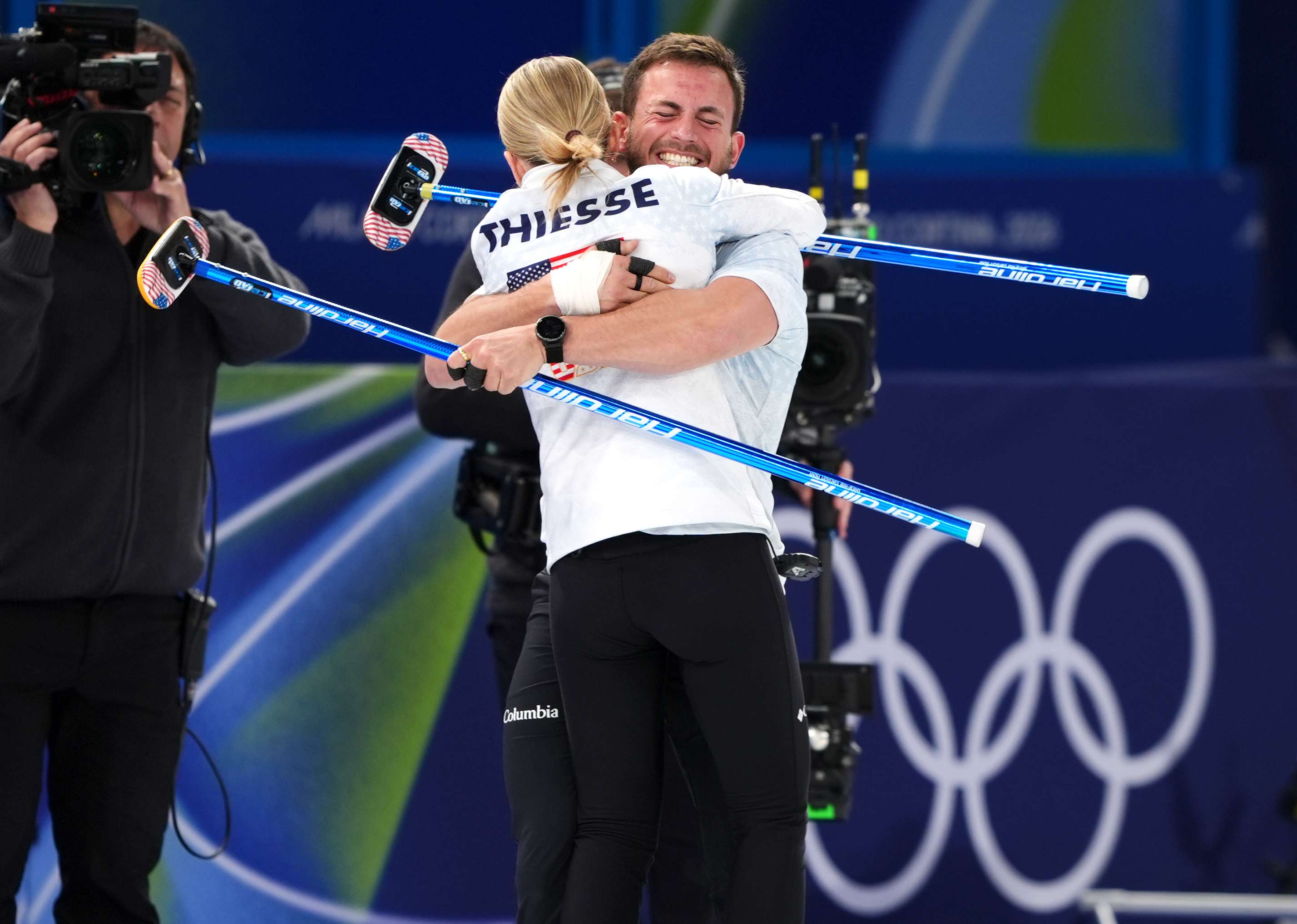 HIGHLIGHT: American curlers advance to gold medal game after defeating ...