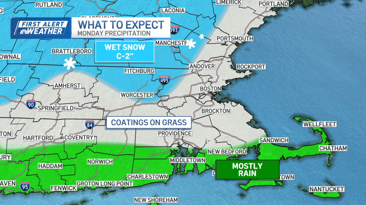 Winter storm warning: How much snow are we getting in Mass., NH? – NBC ...