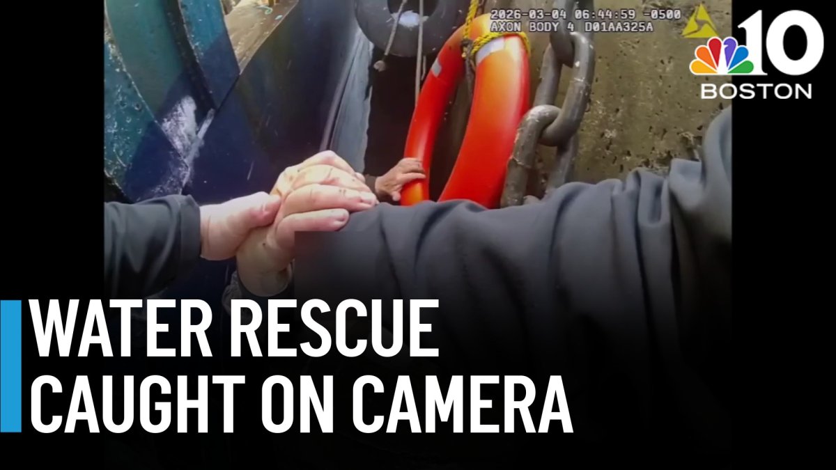 VIDEO: Man rescued after falling into gap between fishing boats in New ...