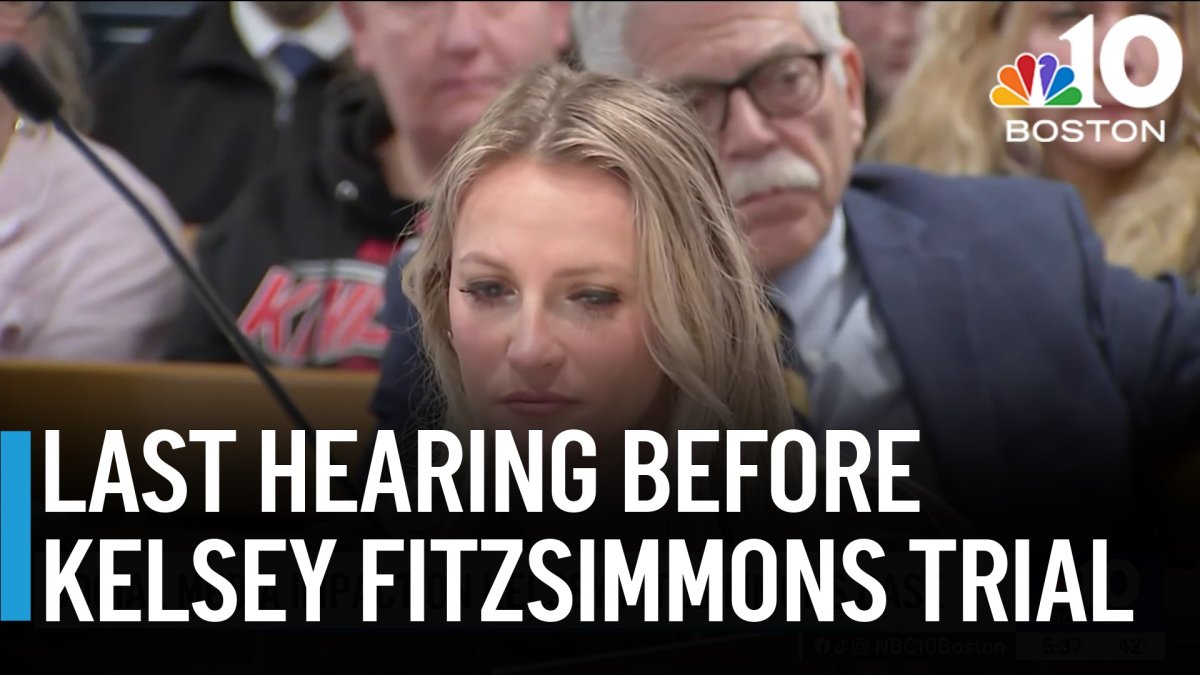 Kelsey Fitzsimmons appears in court for last hearing before trial – NBC ...