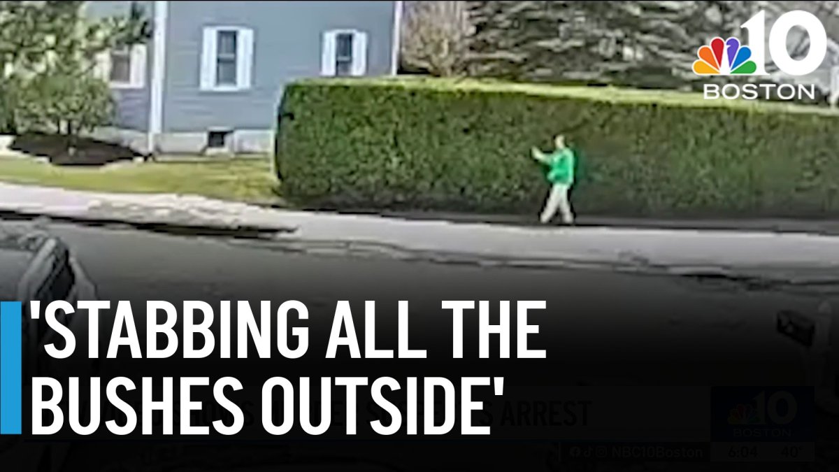 New video shows arrest of teen murder suspect walking with knife in ...