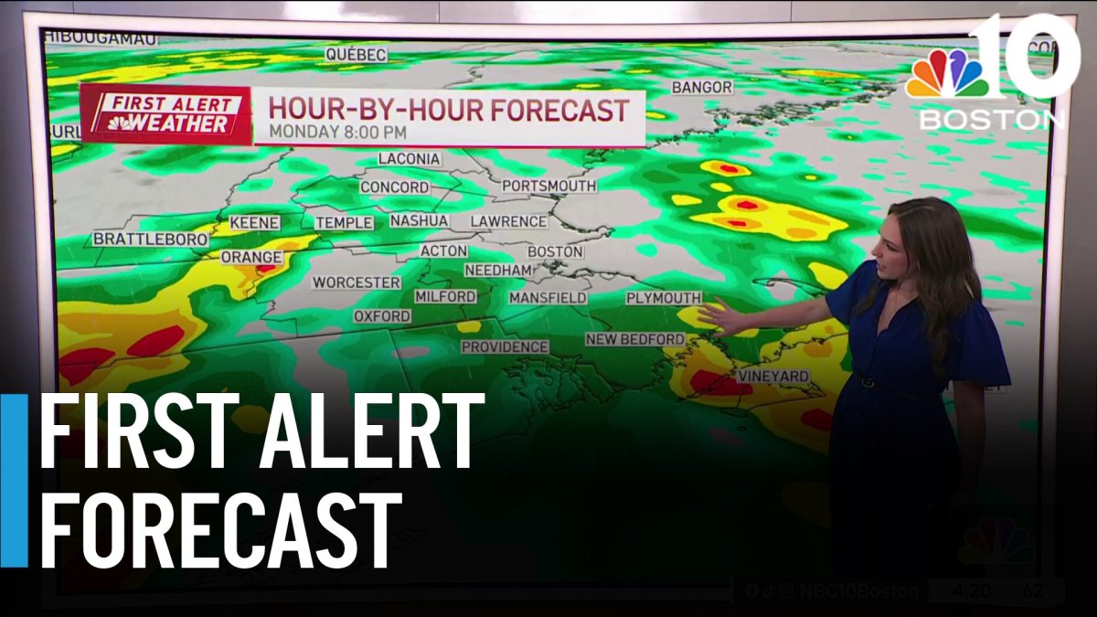 Another round of rain and strong winds moving in – NBC Boston