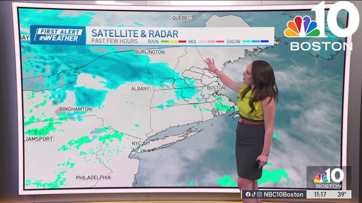 Forecast: Rain moves in tomorrow – NBC Boston
