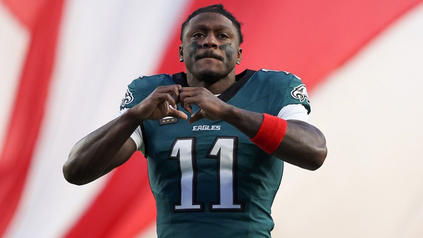 Eagles wide receiver A.J. Brown