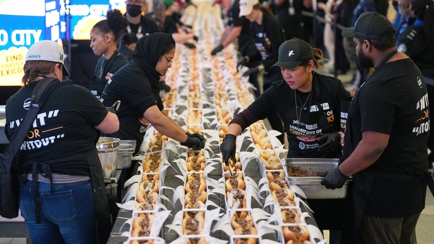 Cheesesteak record