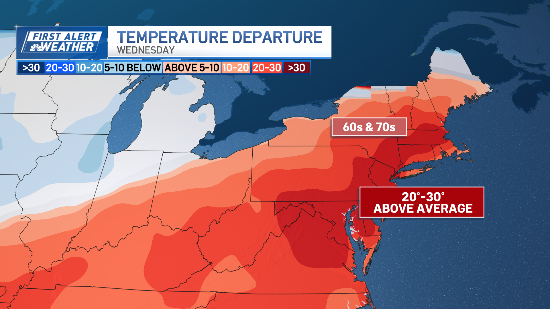 Boston weather forecast calls for temps in the 70s this week – NBC Boston