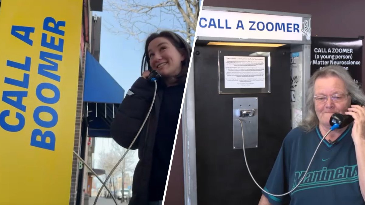‘Call a Boomer': Public phones in Boston and Nevada connect generations