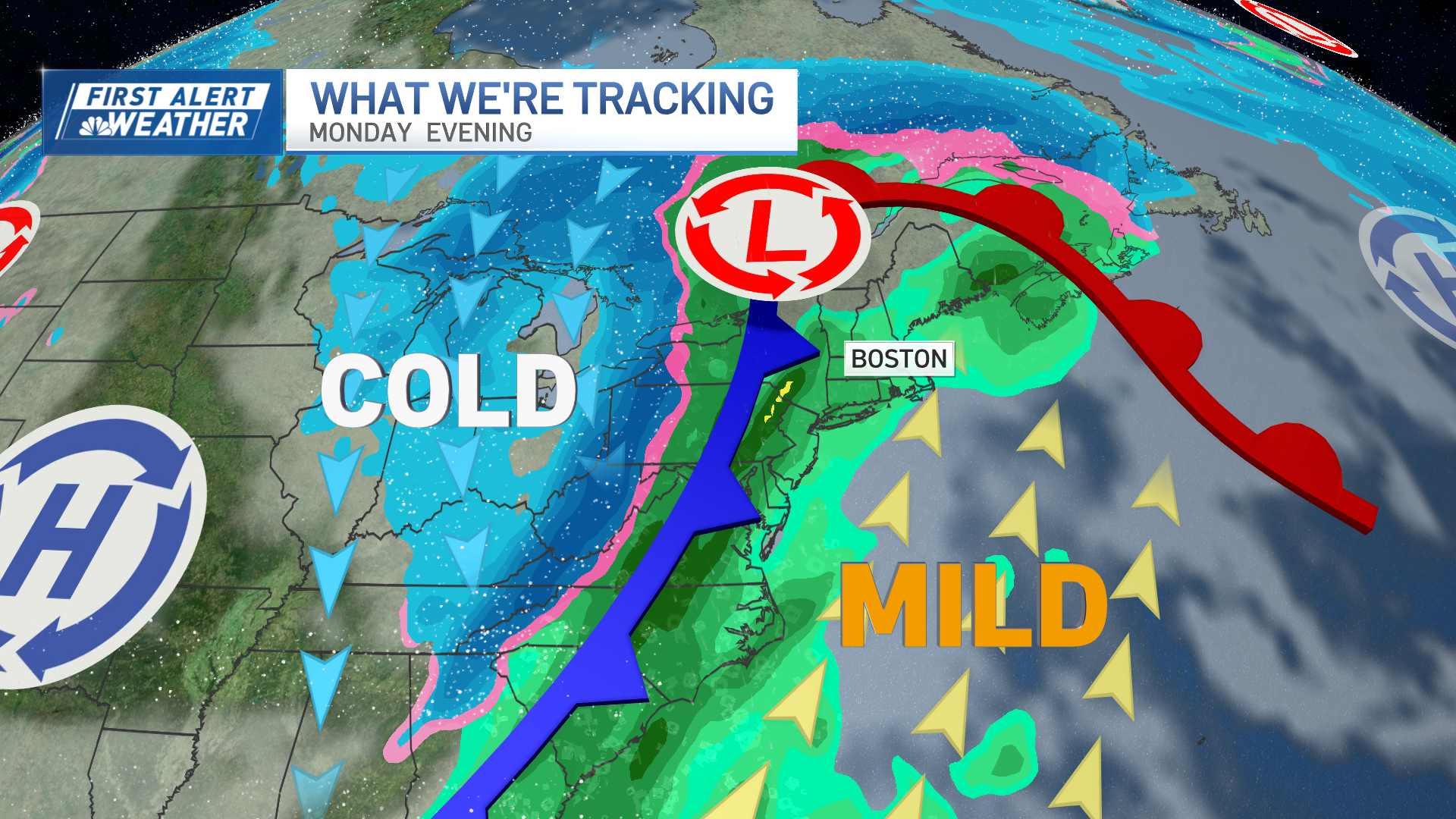 Weather Boston, Massachusetts: Rain, snow mix today (live radar) – NBC ...