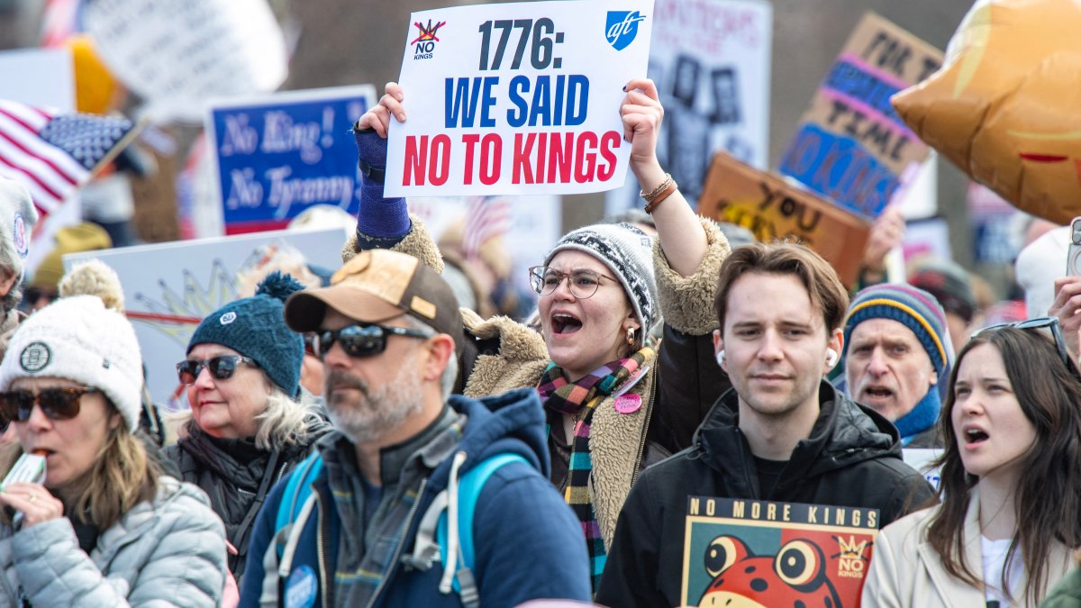 PHOTOS: ‘No Kings' rally on Boston Common draws massive crowd