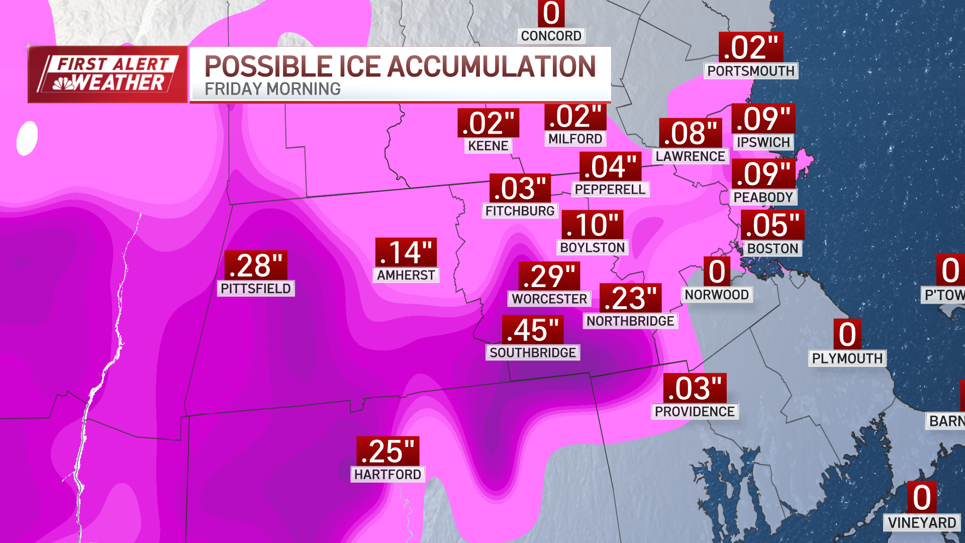 Winter storm warning in Boston: How much snow will Mass., NH get? – NBC ...