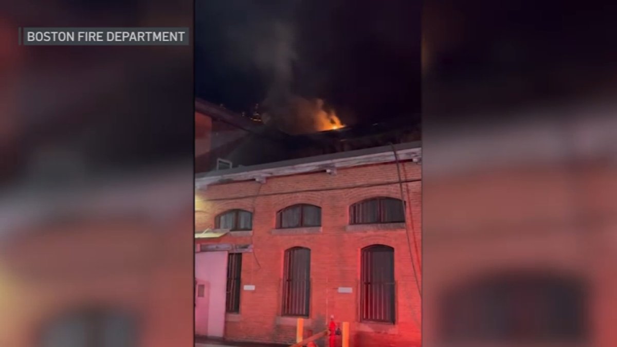 Boston firefighter hospitalized after battling Hyde Park fire