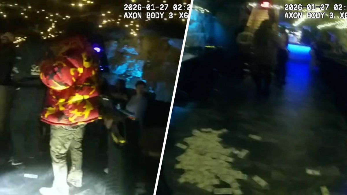 Police bodycam footage shows Patriots players' late-night party at Boston bar