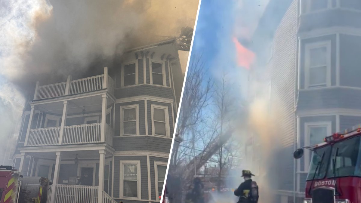 Two buildings damaged, firefighter injured battling Boston fire