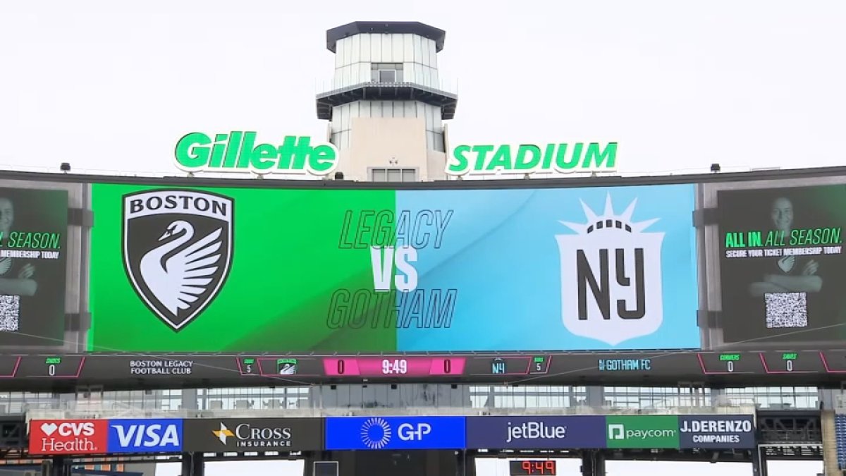 今日のジレットスタジアムでのボストンレガシーFCの試合 – NBCボストン
