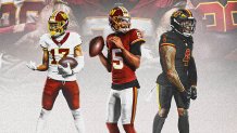 Commanders' new uniform sets