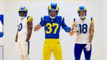 Rams new uniforms