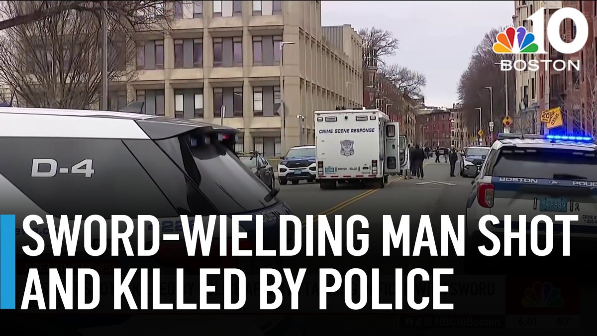 Suspect shot and killed by Boston police after attacking officer, EMS ...