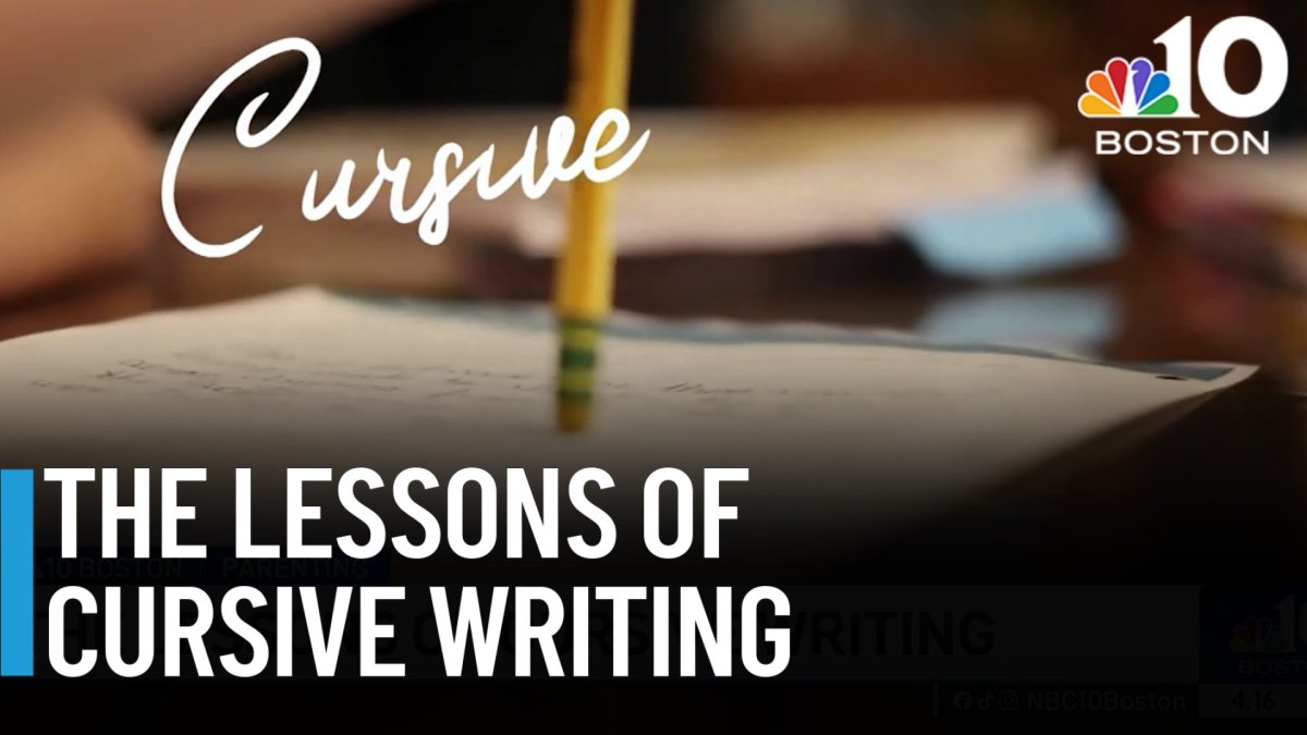 Teaching cursive in school — the arguments for and against – NBC Boston