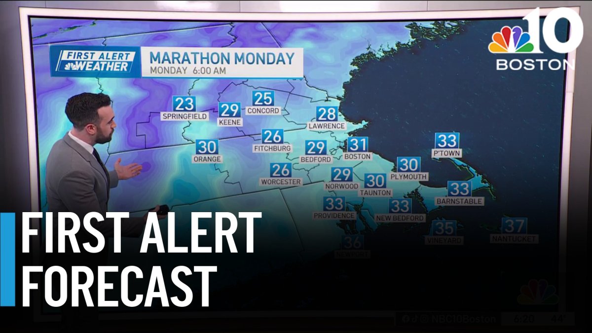Cloudy and cool weather continues – NBC Boston