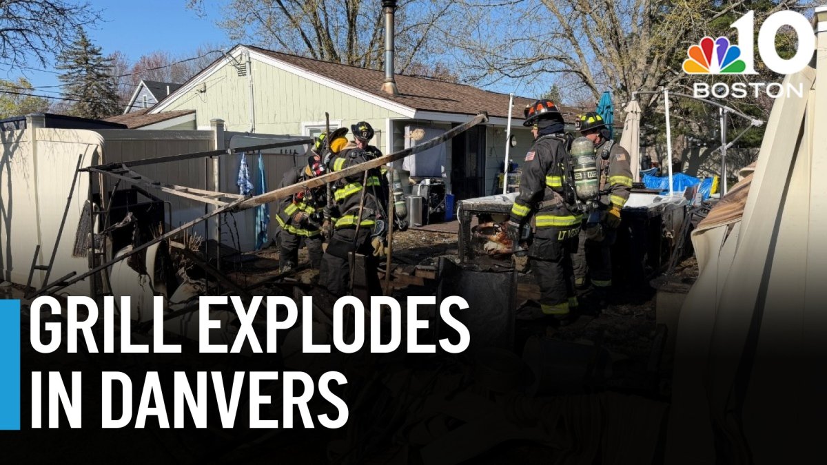 Firefighters respond to Danvers grill explosion – NBC Boston