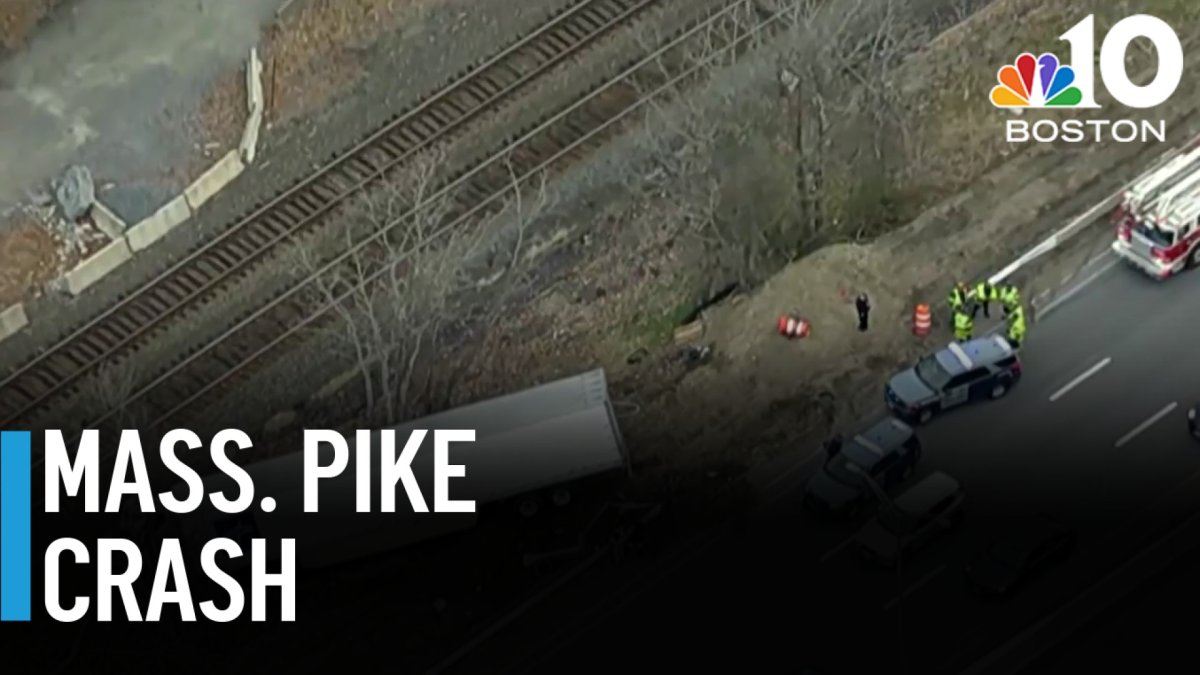 Serious crash off the Mass. Pike at Route 128 in Newton-Weston area ...