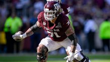 Texas A&M offensive lineman Chase Bisontis