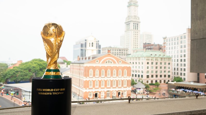 BOSTON, MASSACHUSETTS – AUGUST 18: FIFA World Cup Trophy on display during the official tour around FIFA 2026 World Cup host cities on August 18, 2024 in Boston, Massachusetts.
Photo by Jaiden Tripi – FIFA/FIFA via Getty Images)